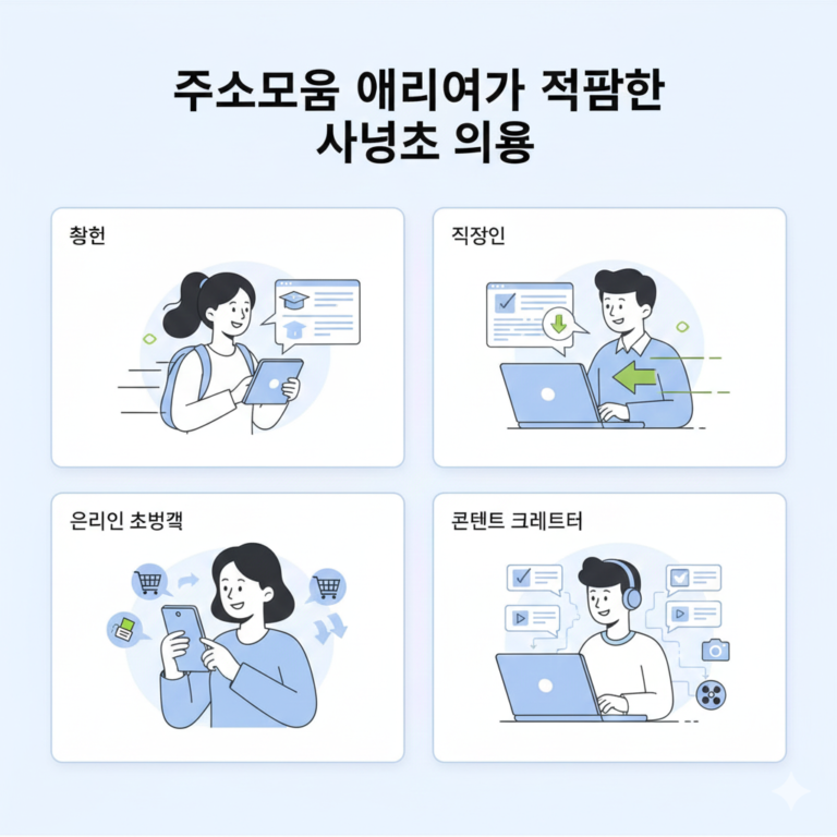 주소모음 여기여 — 빠르게 찾고 바로 이동하는 링크 탐색 솔루션