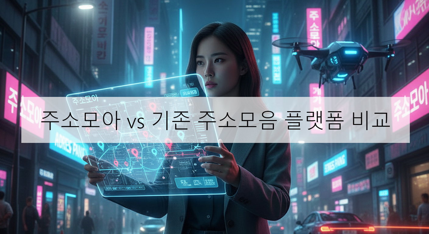주소모아 vs 기존 주소모음 플랫폼 비교